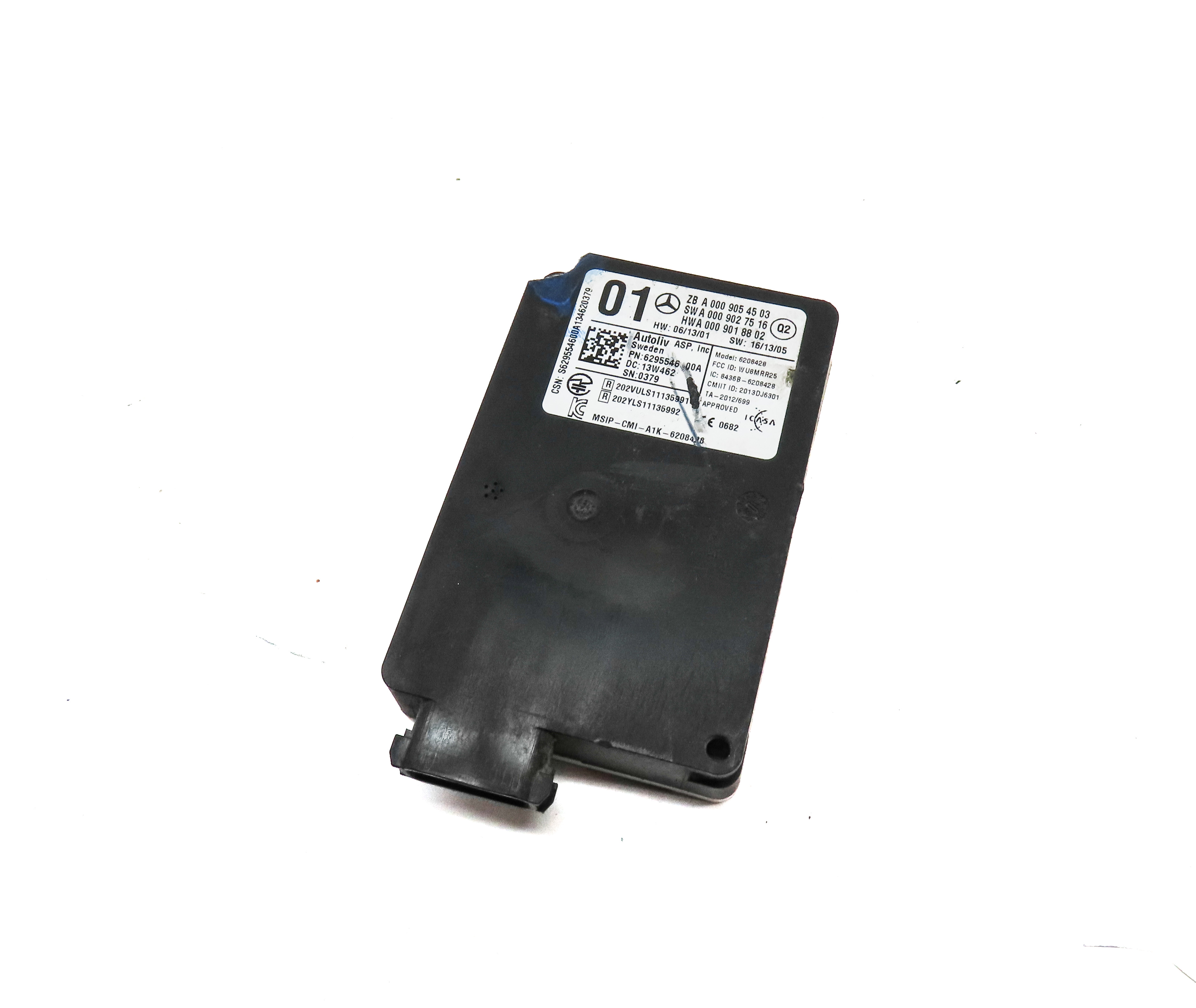 2014 MERCEDES E350 COUPE (C207) REAR BLIND SPOT RADAR ULTRASONIC SENSOR MODULE — exact item pictured